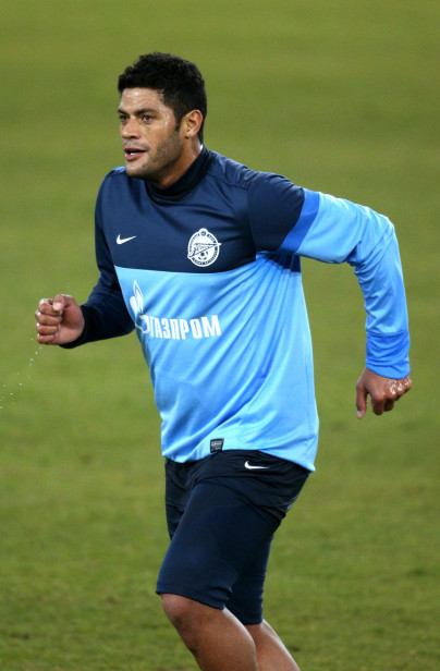 Тренировка перед матчем  Базель — Зенит.