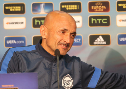 Тренировка перед матчем  Базель — Зенит.