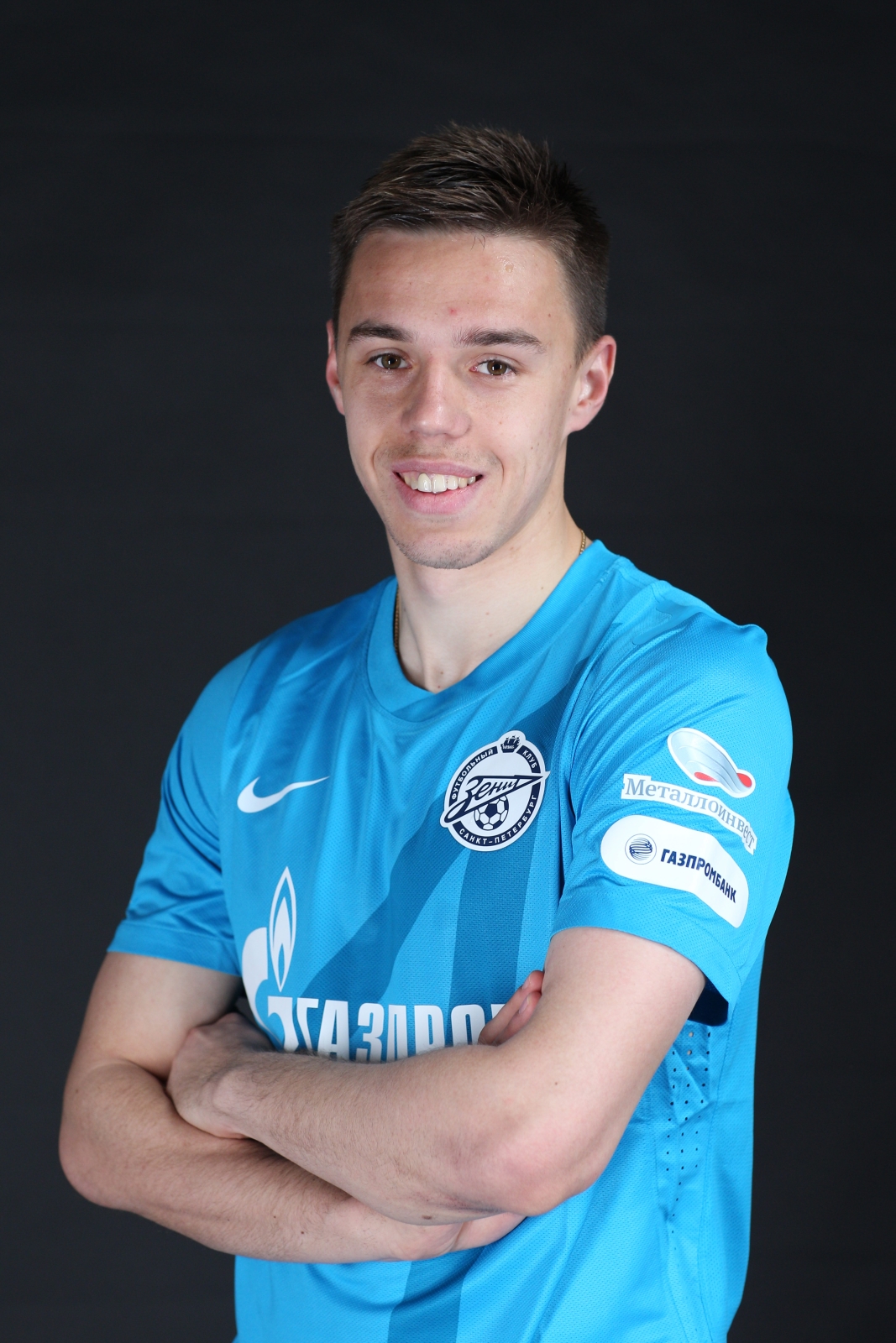 Фотосессия футболиста основного состава ФК «Зенит»