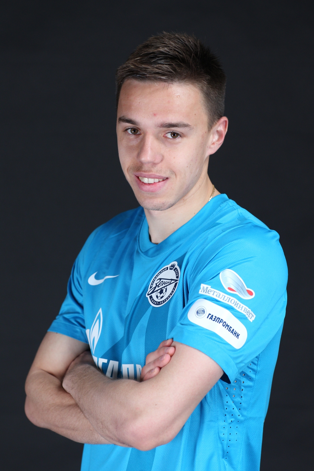 Фотосессия футболиста основного состава ФК «Зенит»