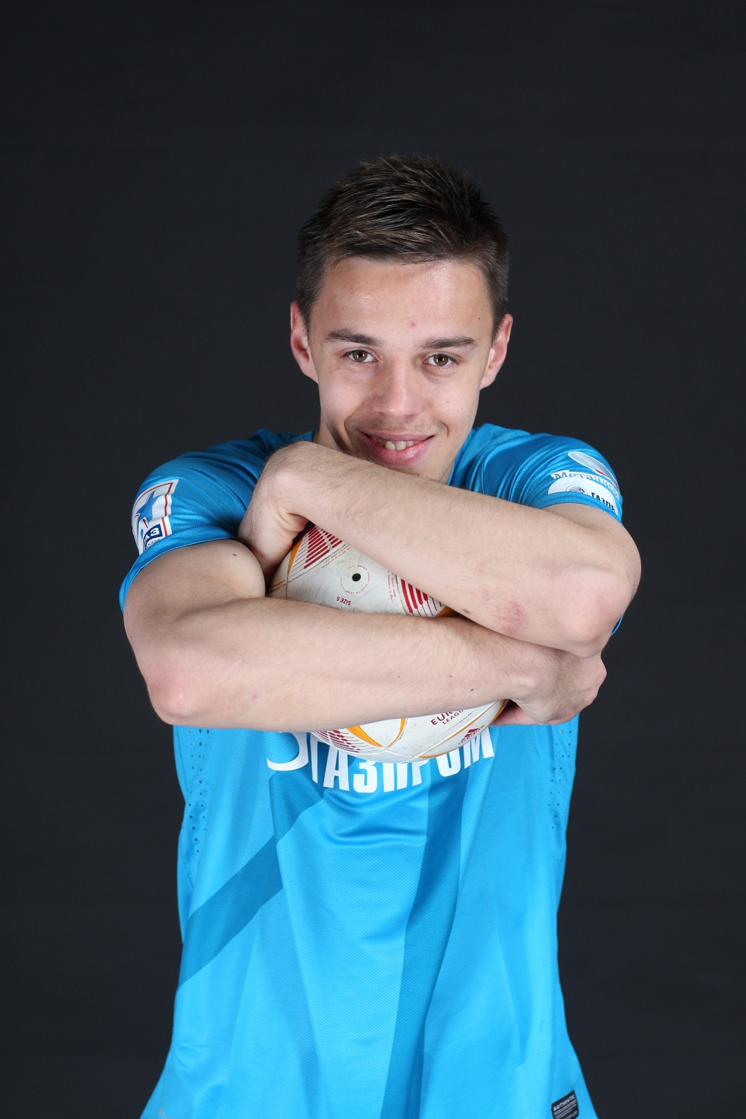 Фотосессия футболиста основного состава ФК «Зенит»