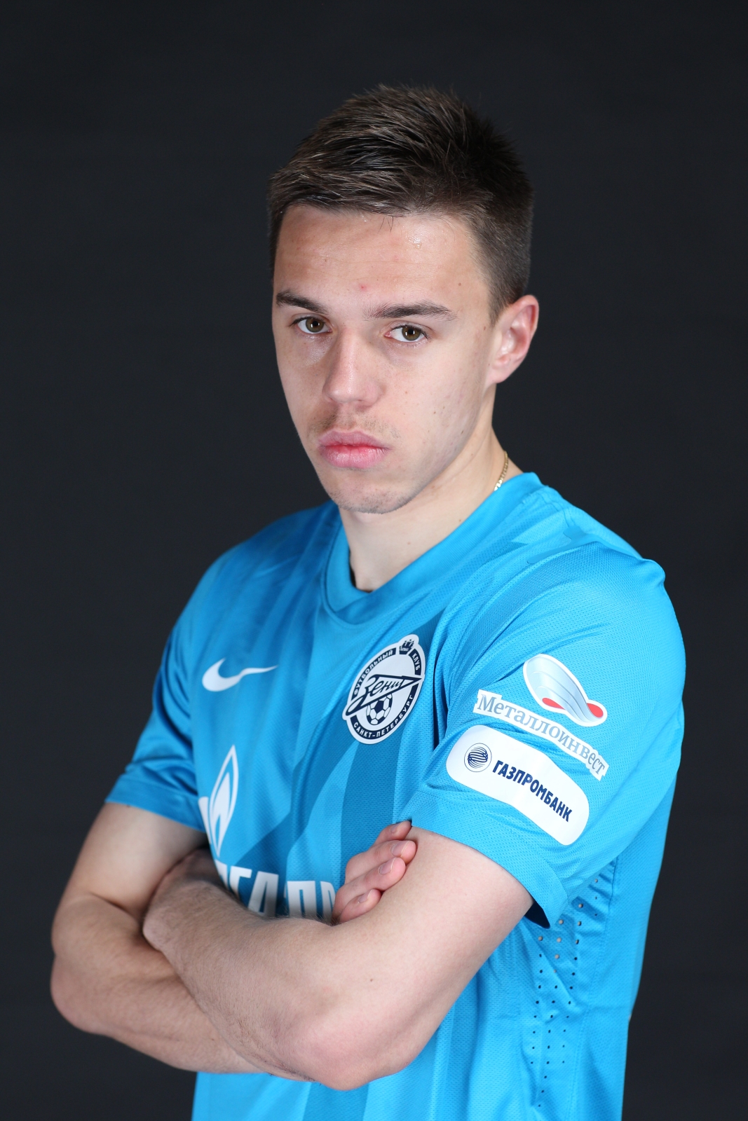 Фотосессия футболиста основного состава ФК «Зенит»
