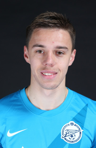 Фотосессия футболиста основного состава ФК «Зенит»