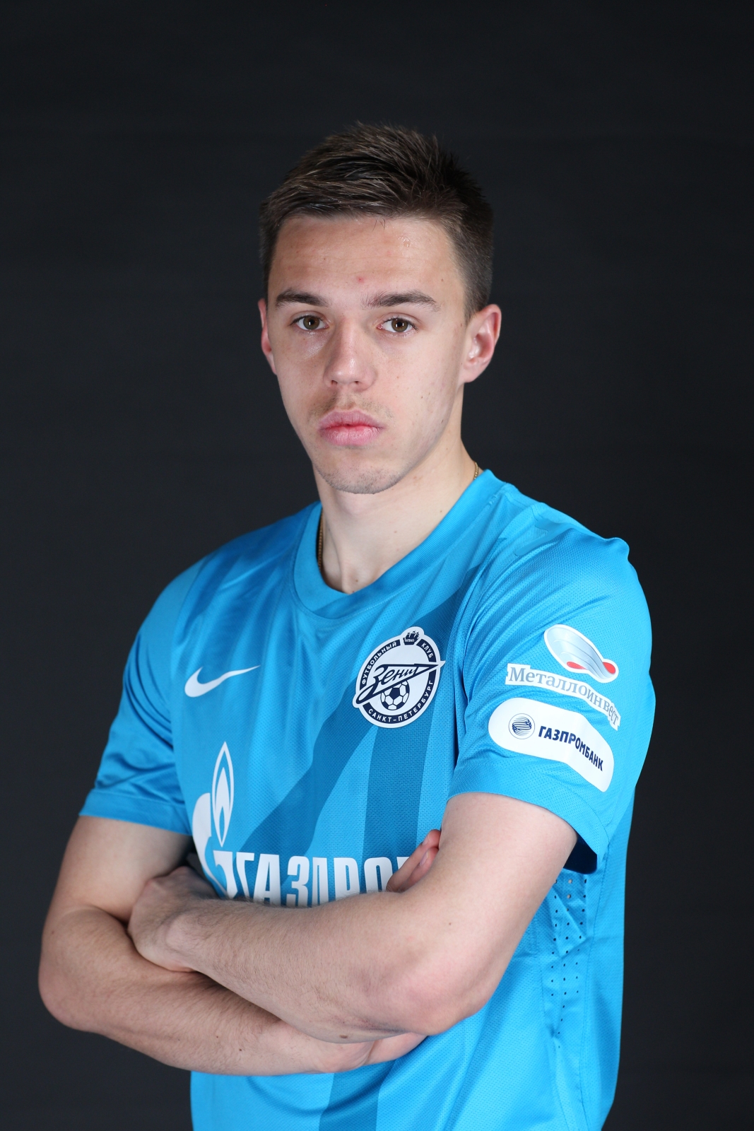 Фотосессия футболиста основного состава ФК «Зенит»