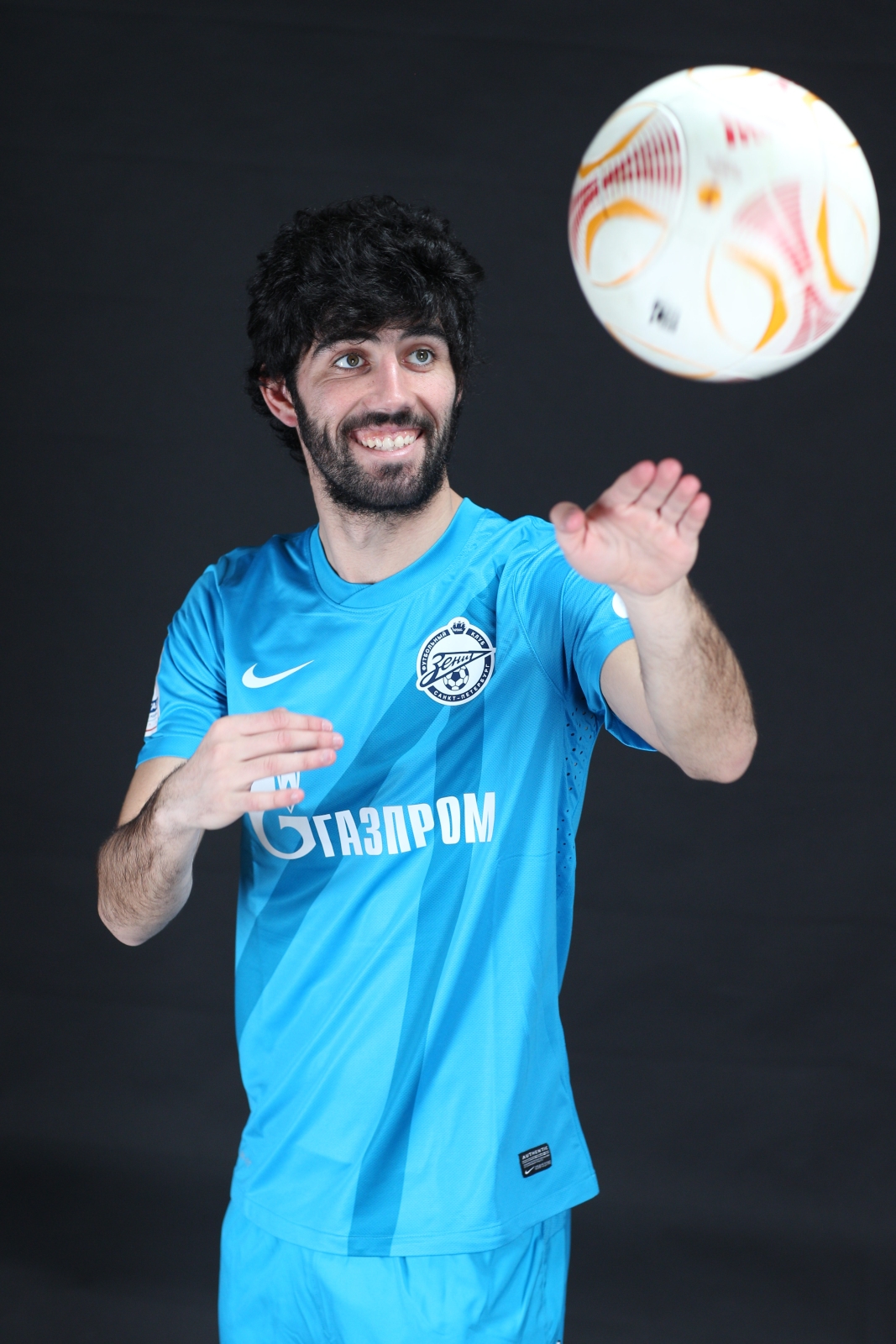 Фотосессия футболиста основного состава ФК «Зенит»