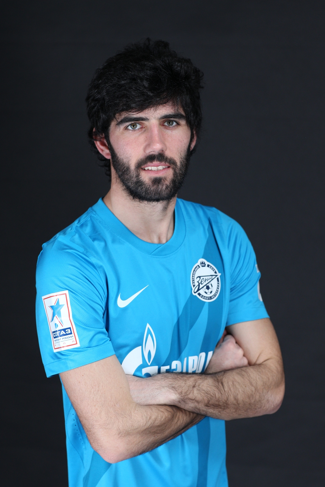 Фотосессия футболиста основного состава ФК «Зенит»