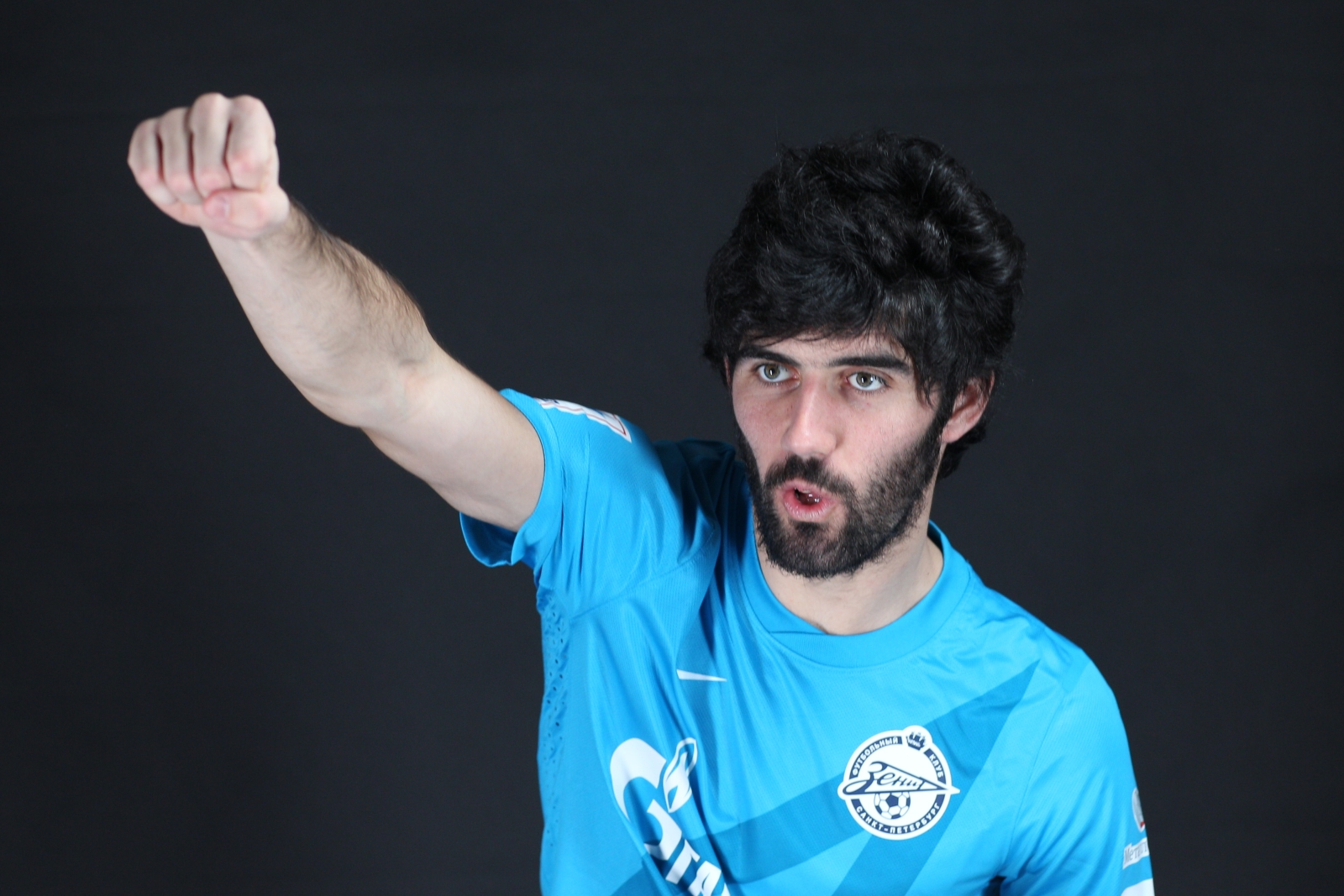 Фотосессия футболиста основного состава ФК «Зенит»