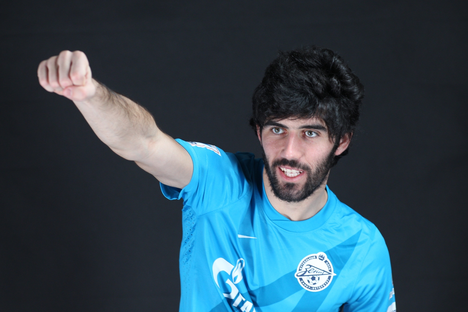 Фотосессия футболиста основного состава ФК «Зенит»