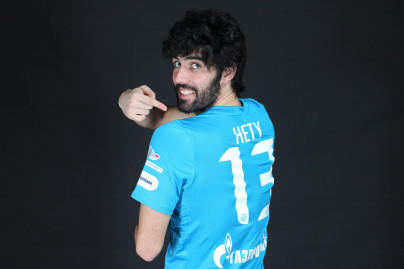 Фотосессия футболиста основного состава ФК «Зенит»