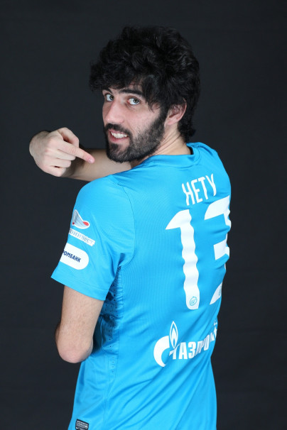 Фотосессия футболиста основного состава ФК «Зенит»