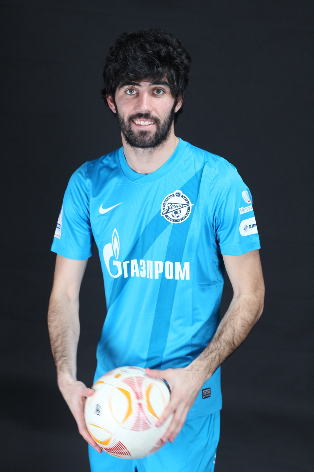 Фотосессия футболиста основного состава ФК «Зенит»