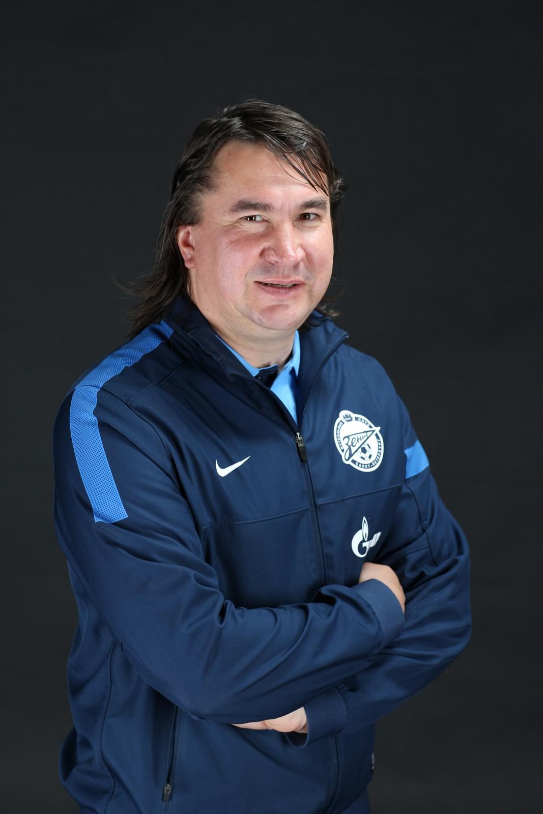 Фотосессия футболиста основного состава ФК «Зенит»