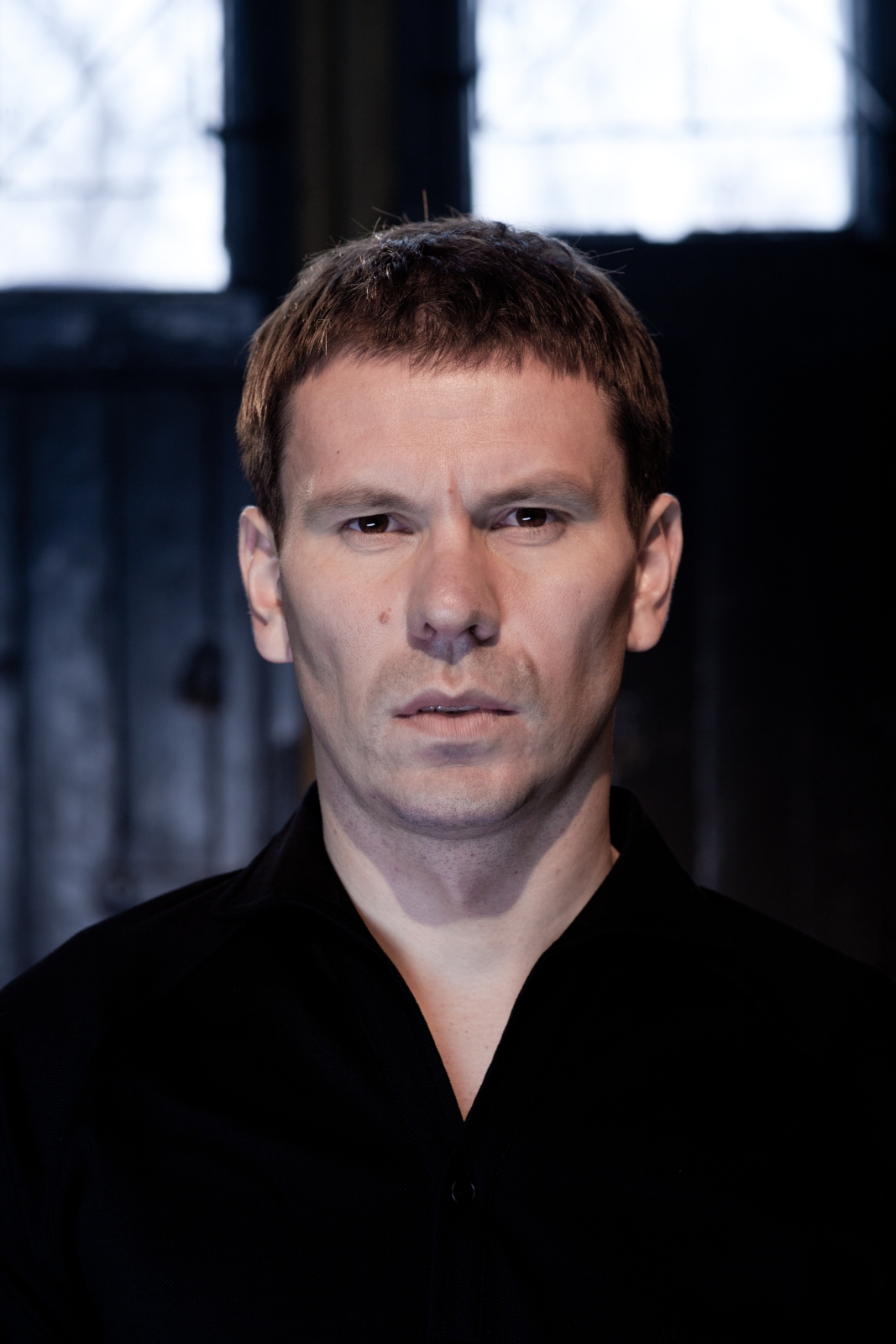 Константин Зырянов в трамвайном парке