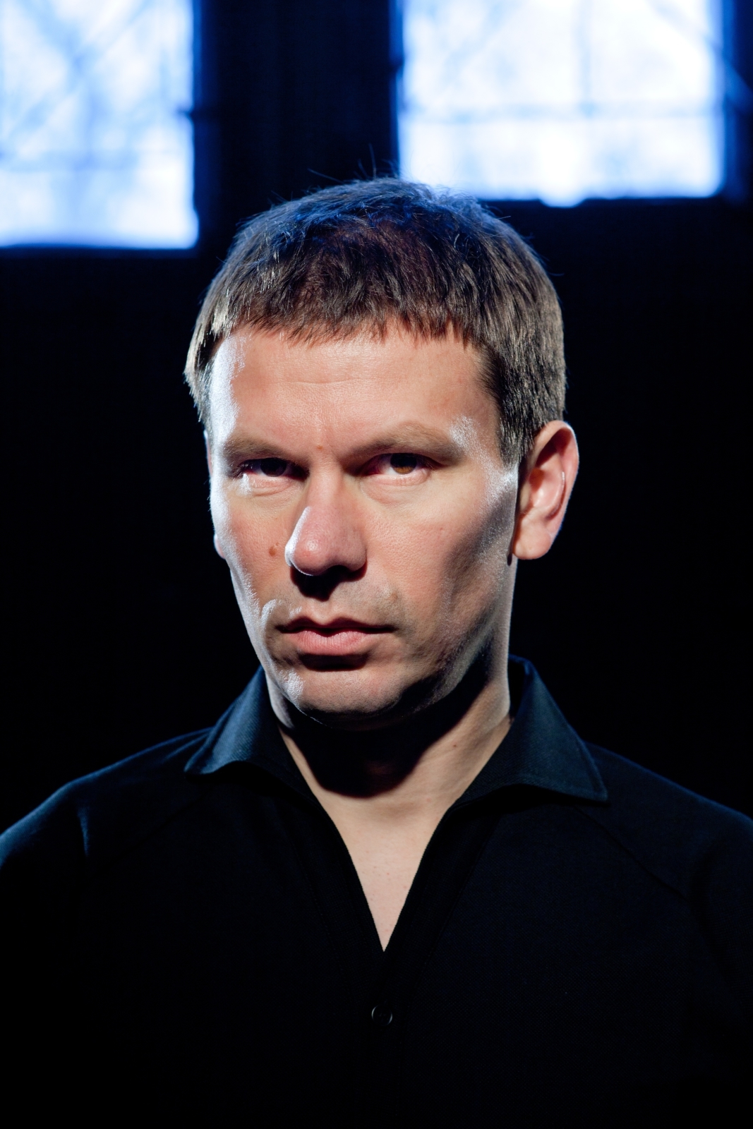 Константин Зырянов в трамвайном парке