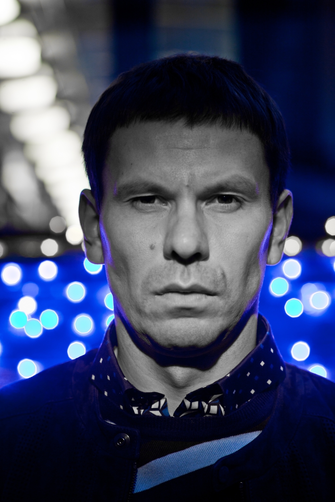 Константин Зырянов в трамвайном парке