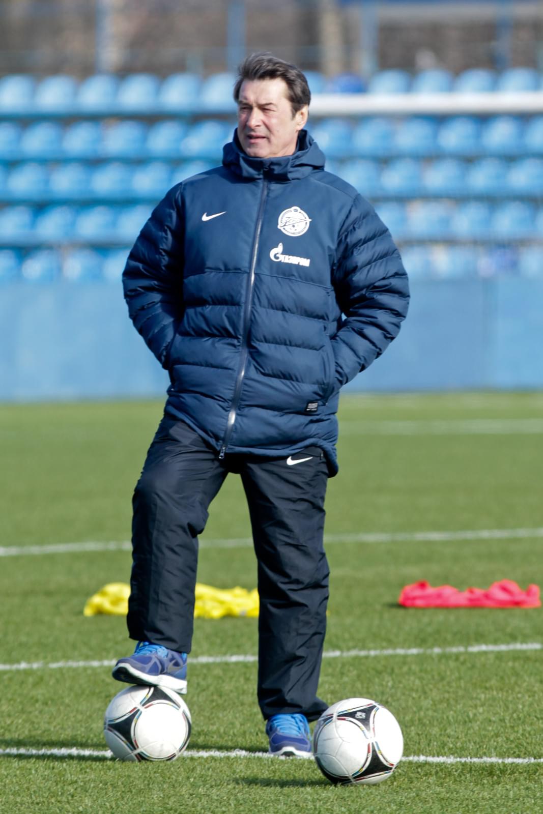 Тренировка молодежного состава ФК «Зенит»