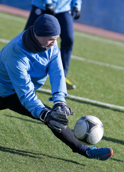 Тренировка молодежного состава ФК «Зенит»