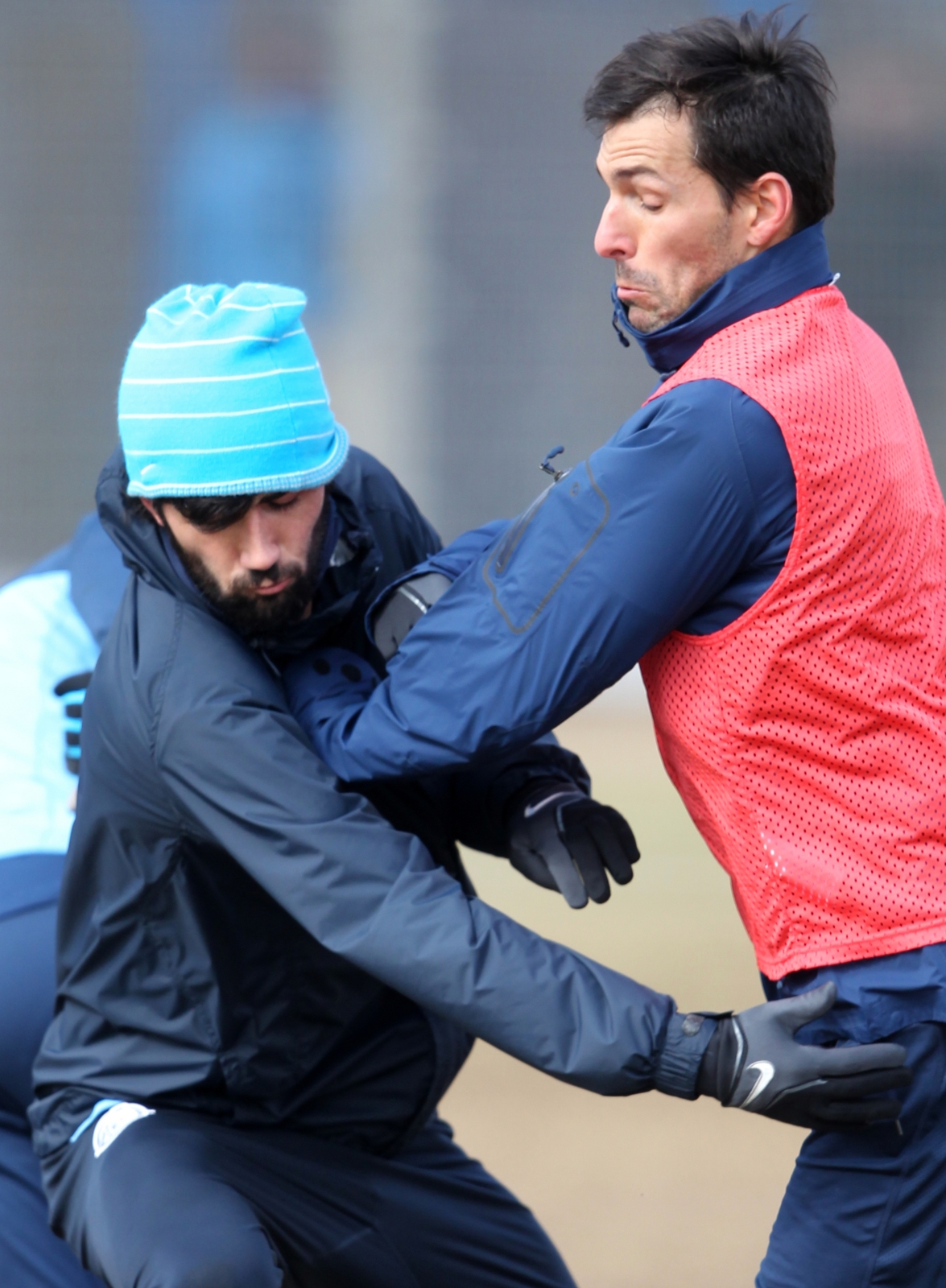 Тренировка перед матчем с «Локомотивом»