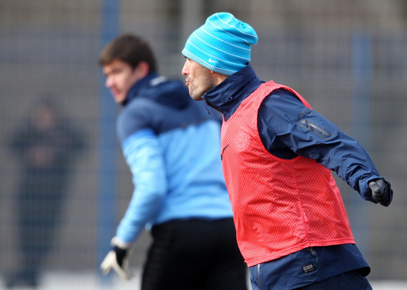 Тренировка перед матчем с «Локомотивом»