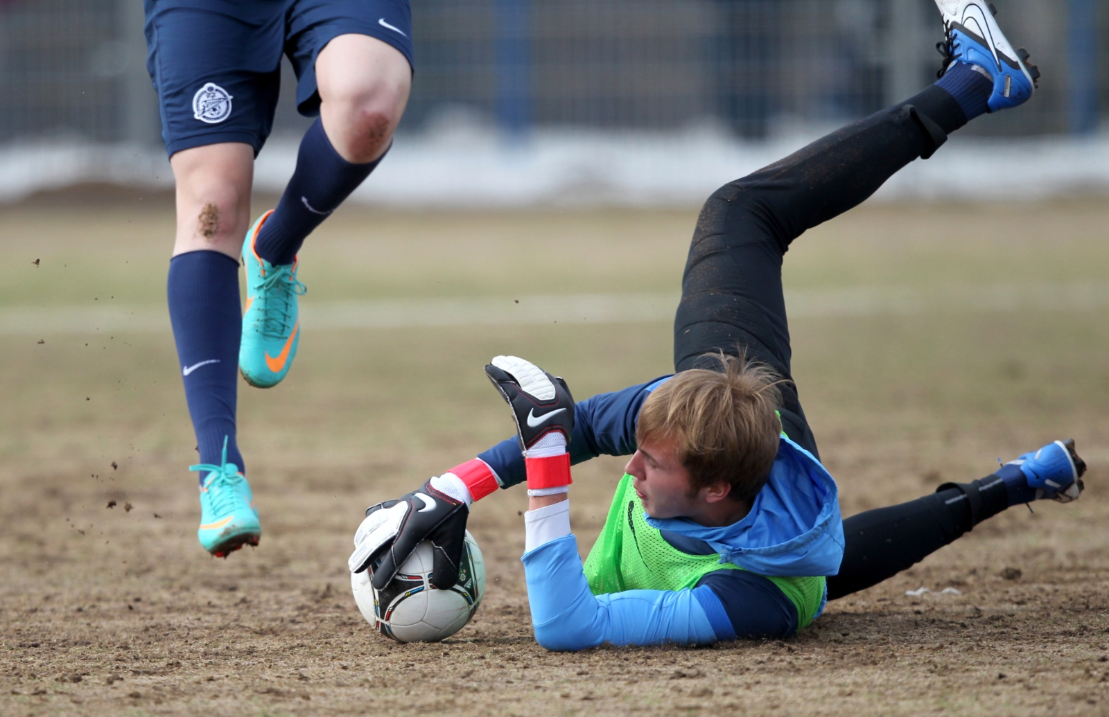 Тренировка перед матчем с «Локомотивом»
