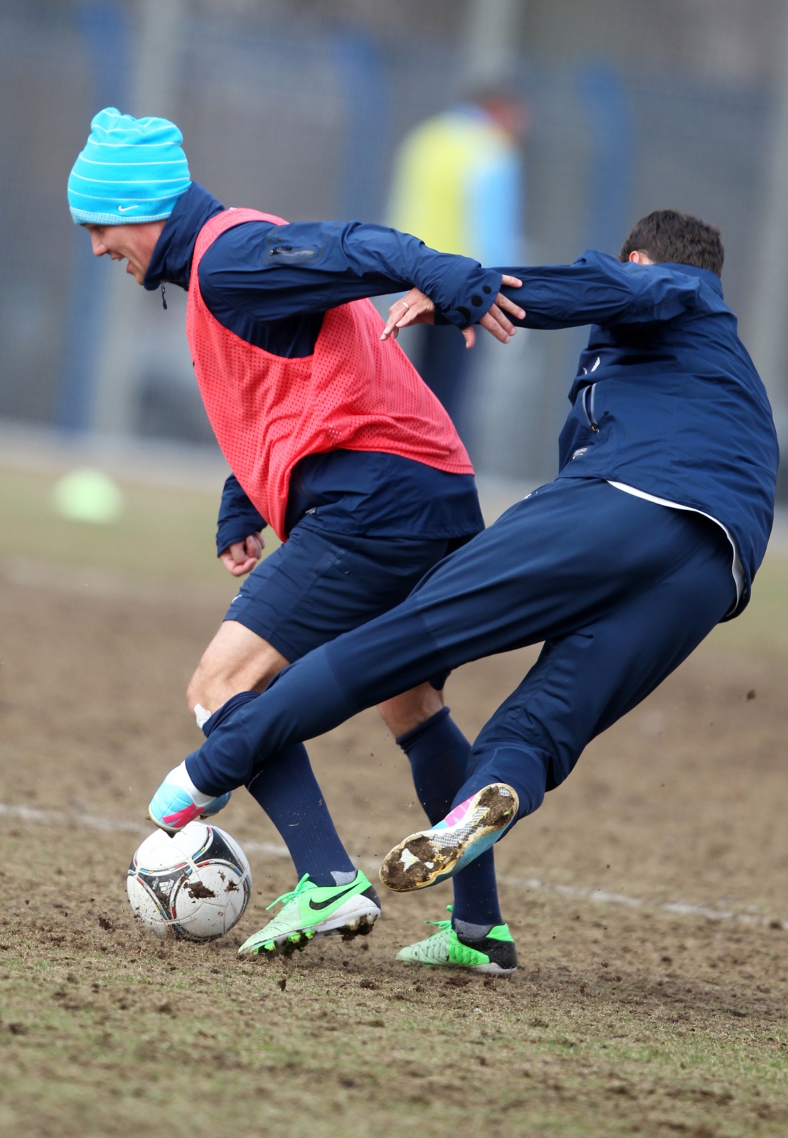 Тренировка перед матчем с «Локомотивом»