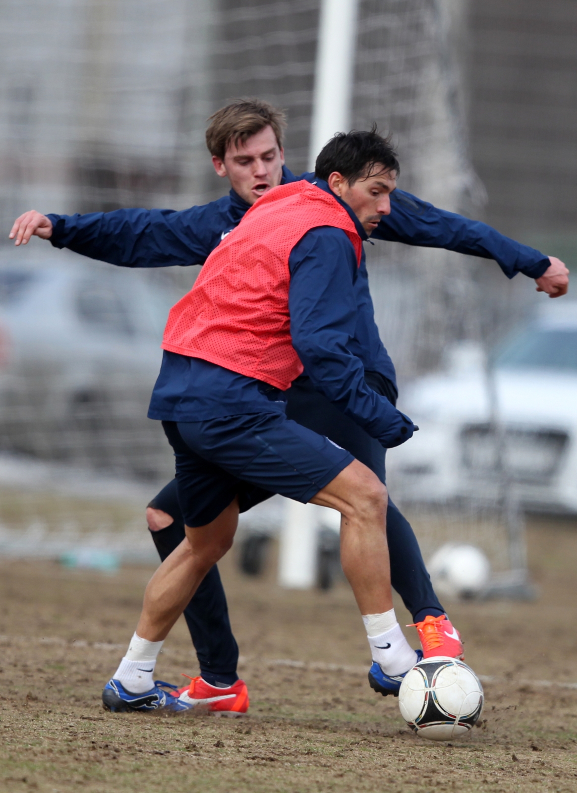 Тренировка перед матчем с «Локомотивом»