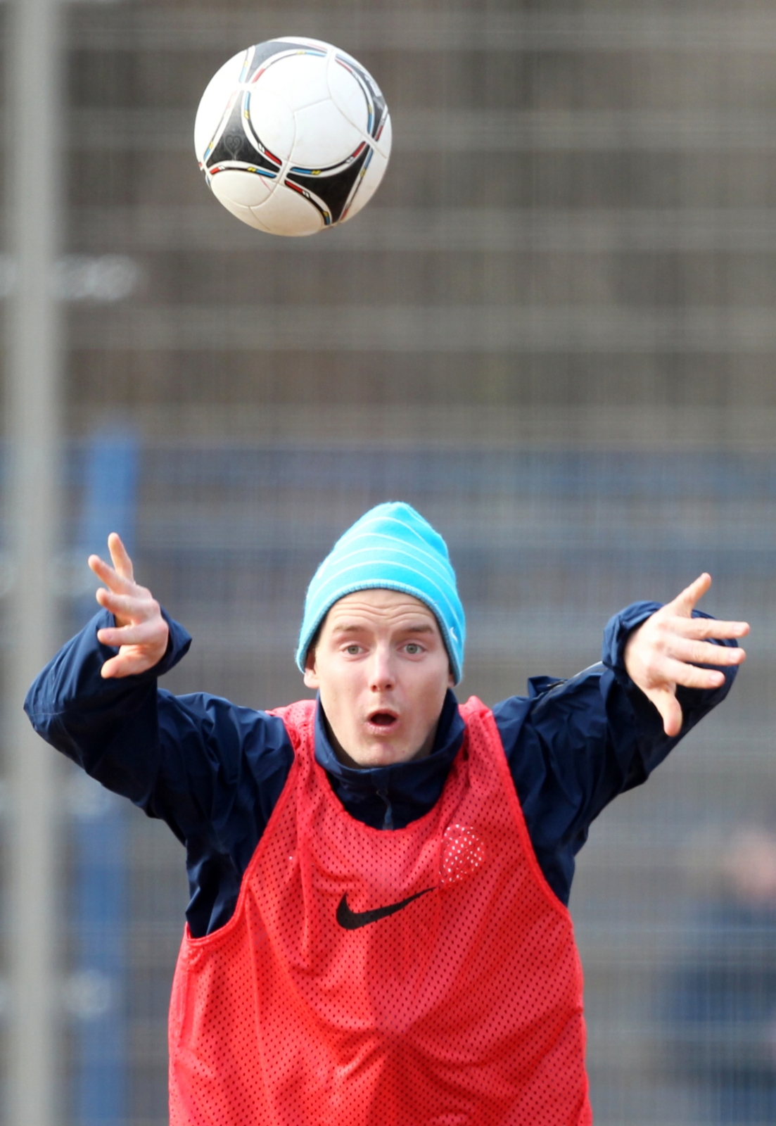 Тренировка перед матчем с «Локомотивом»