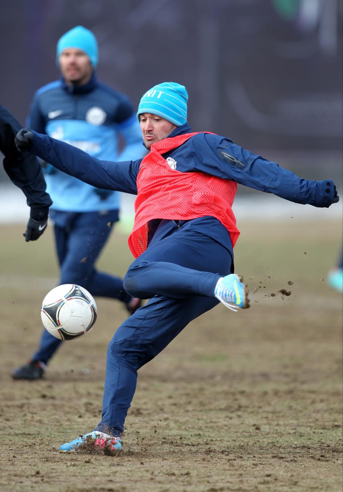 Тренировка перед матчем с «Локомотивом»
