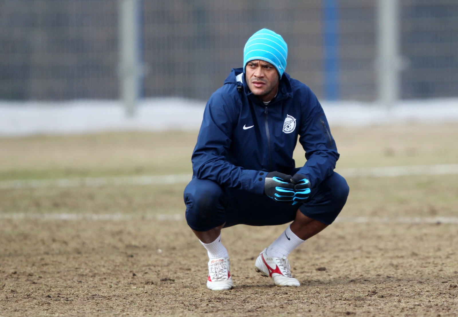 Тренировка перед матчем с «Локомотивом»