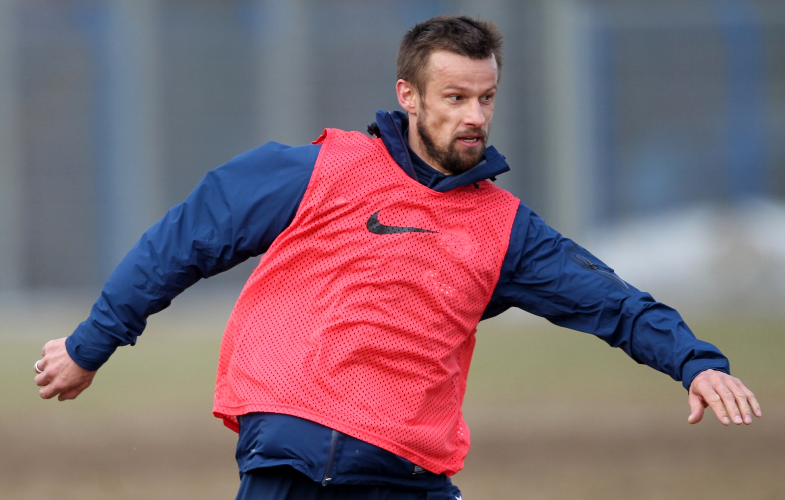 Тренировка перед матчем с «Локомотивом»