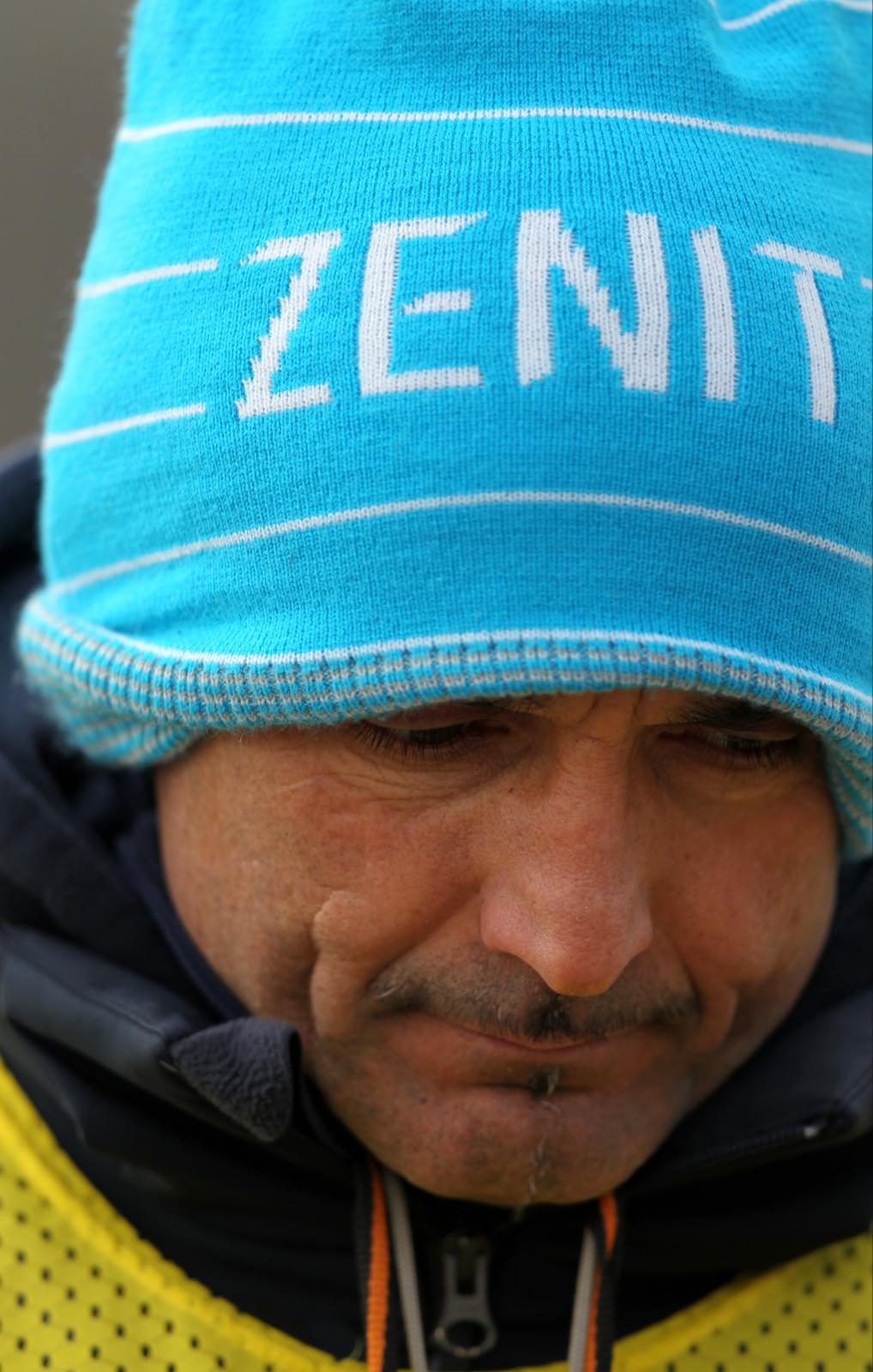 Тренировка перед матчем с «Локомотивом»