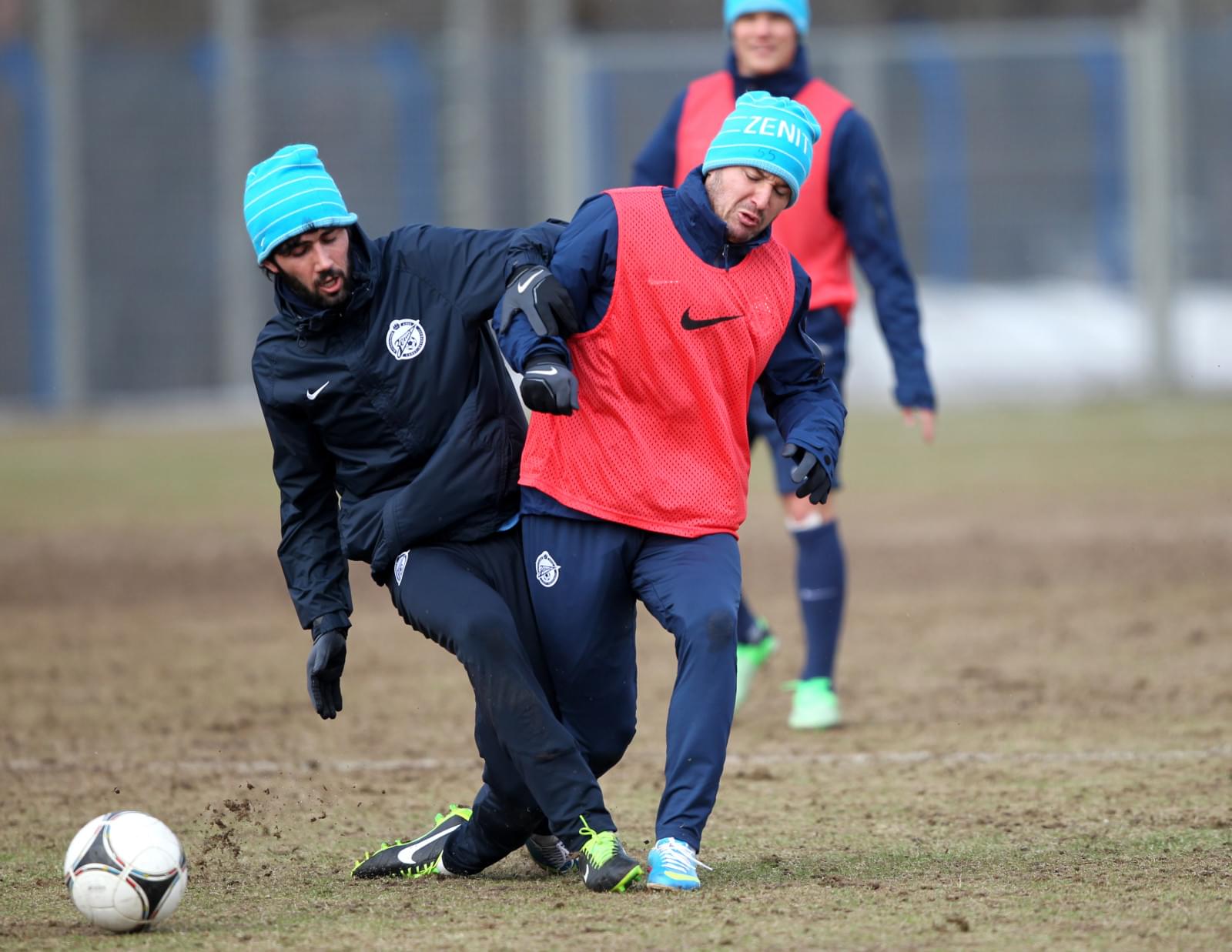 Тренировка перед матчем с «Локомотивом»