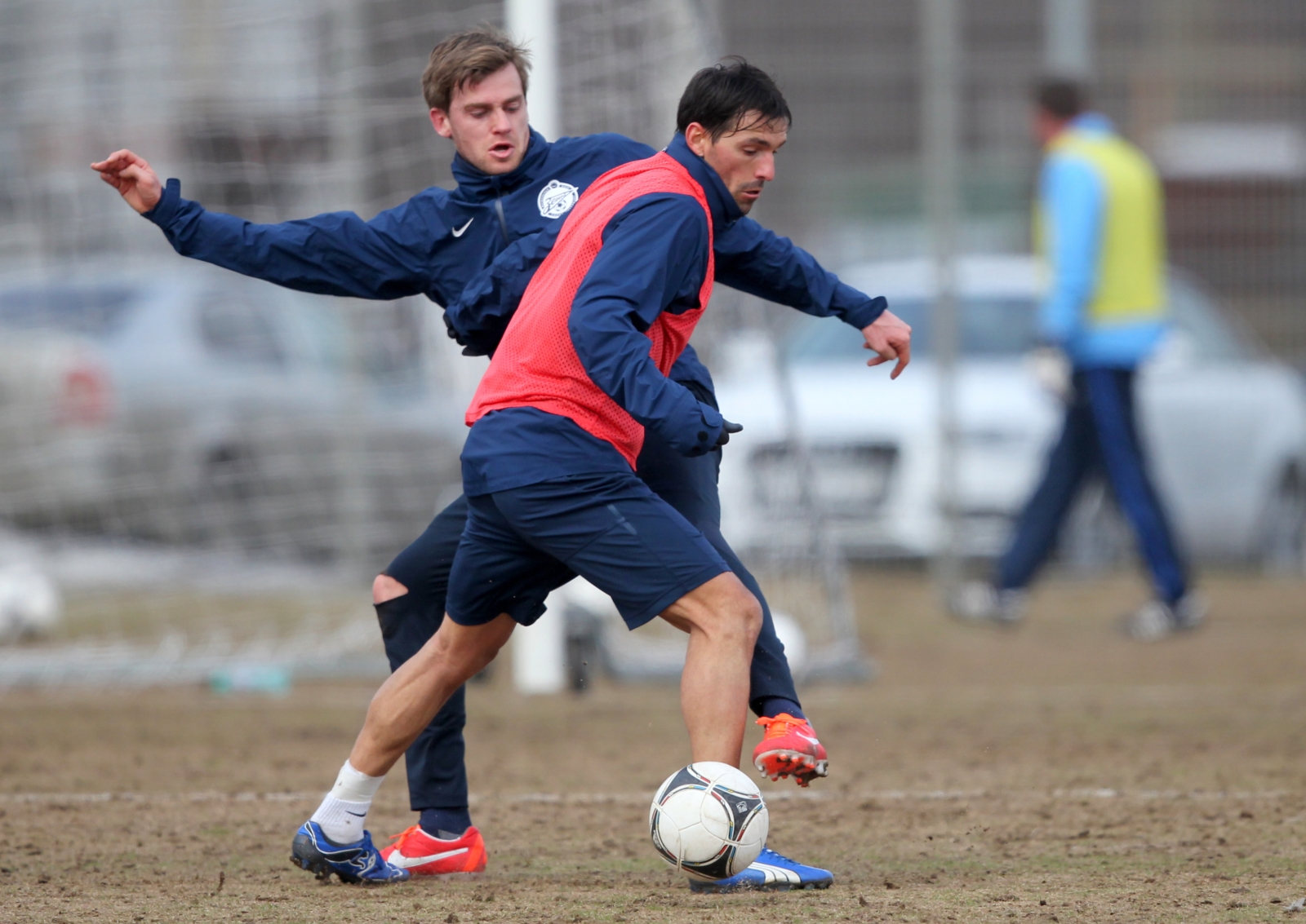 Тренировка перед матчем с «Локомотивом»