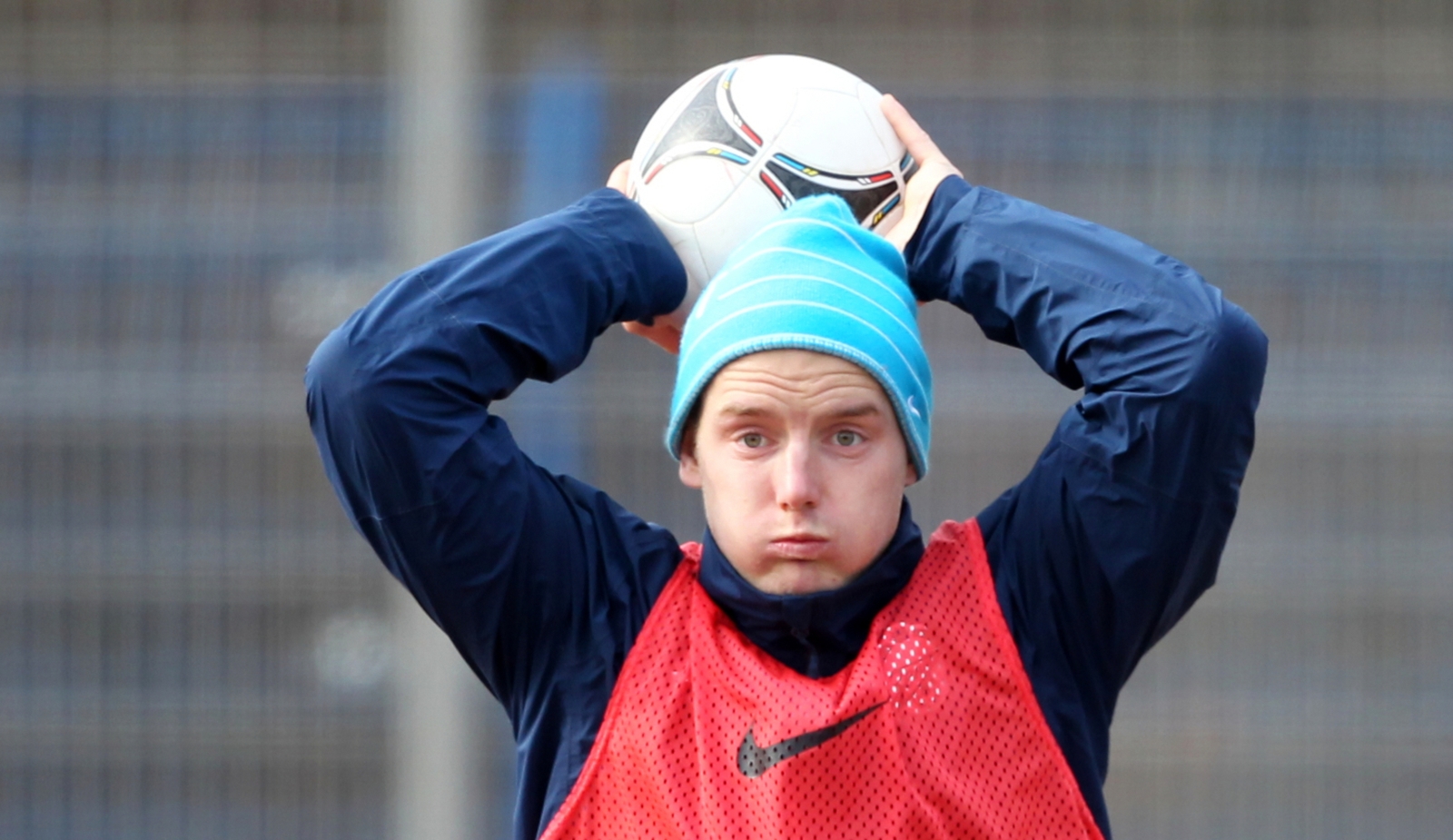 Тренировка перед матчем с «Локомотивом»