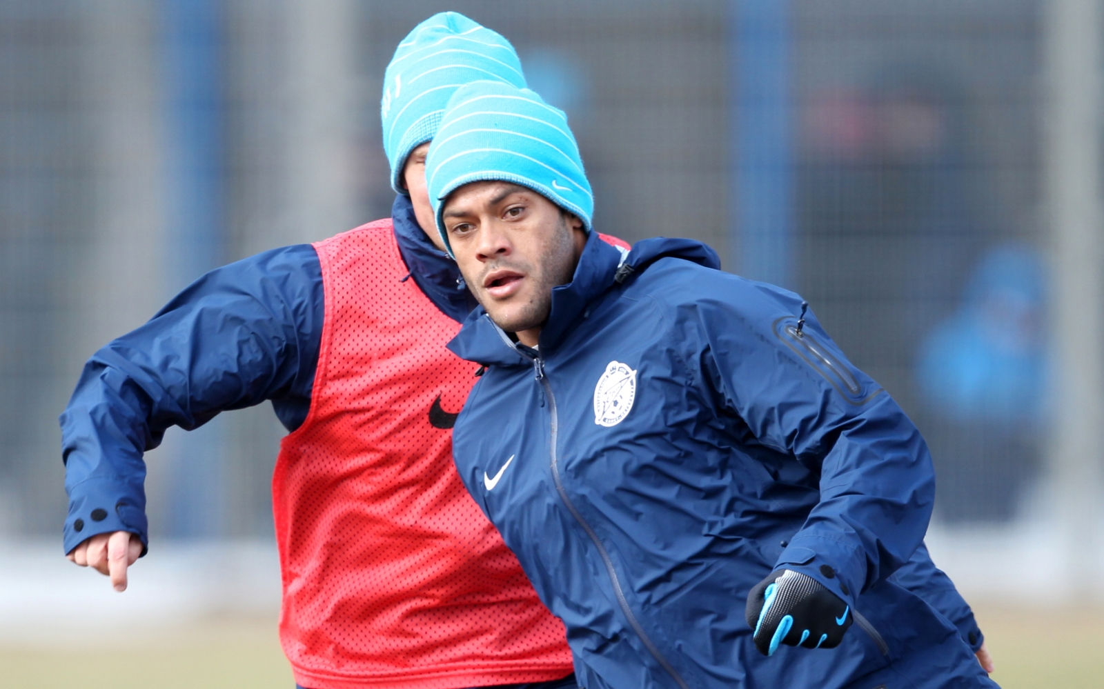 Тренировка перед матчем с «Локомотивом»