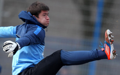 Тренировка перед матчем с «Локомотивом»