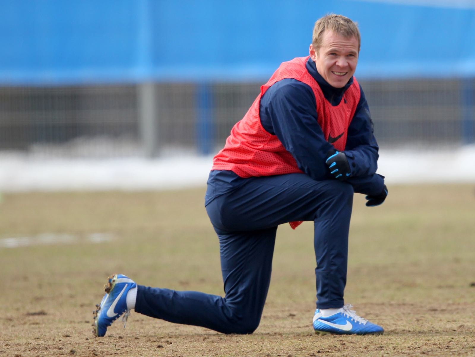 Тренировка перед матчем с «Локомотивом»