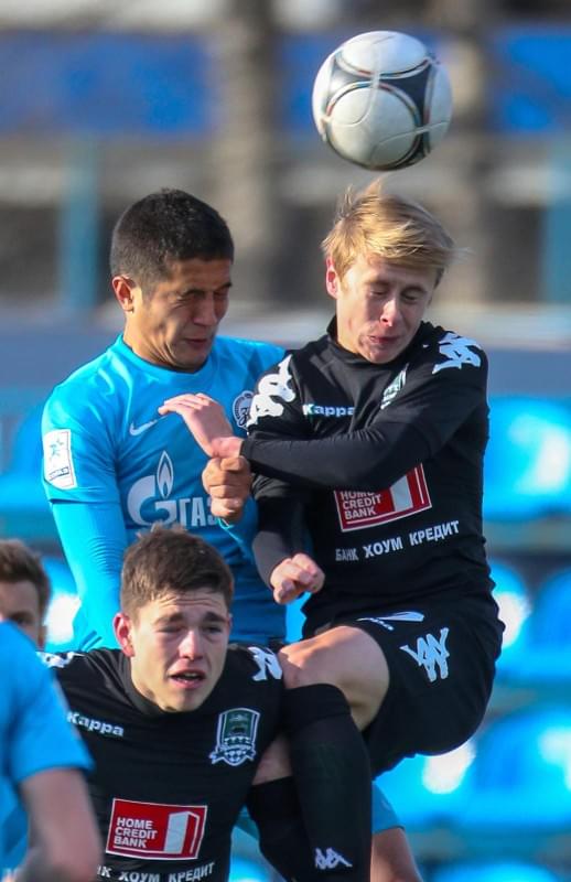 Первенство России среди молодежных составов, матч «Зенит» — «Краснодар»