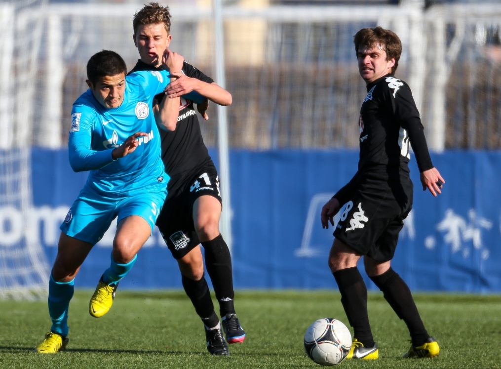 Первенство России среди молодежных составов, матч «Зенит» — «Краснодар»