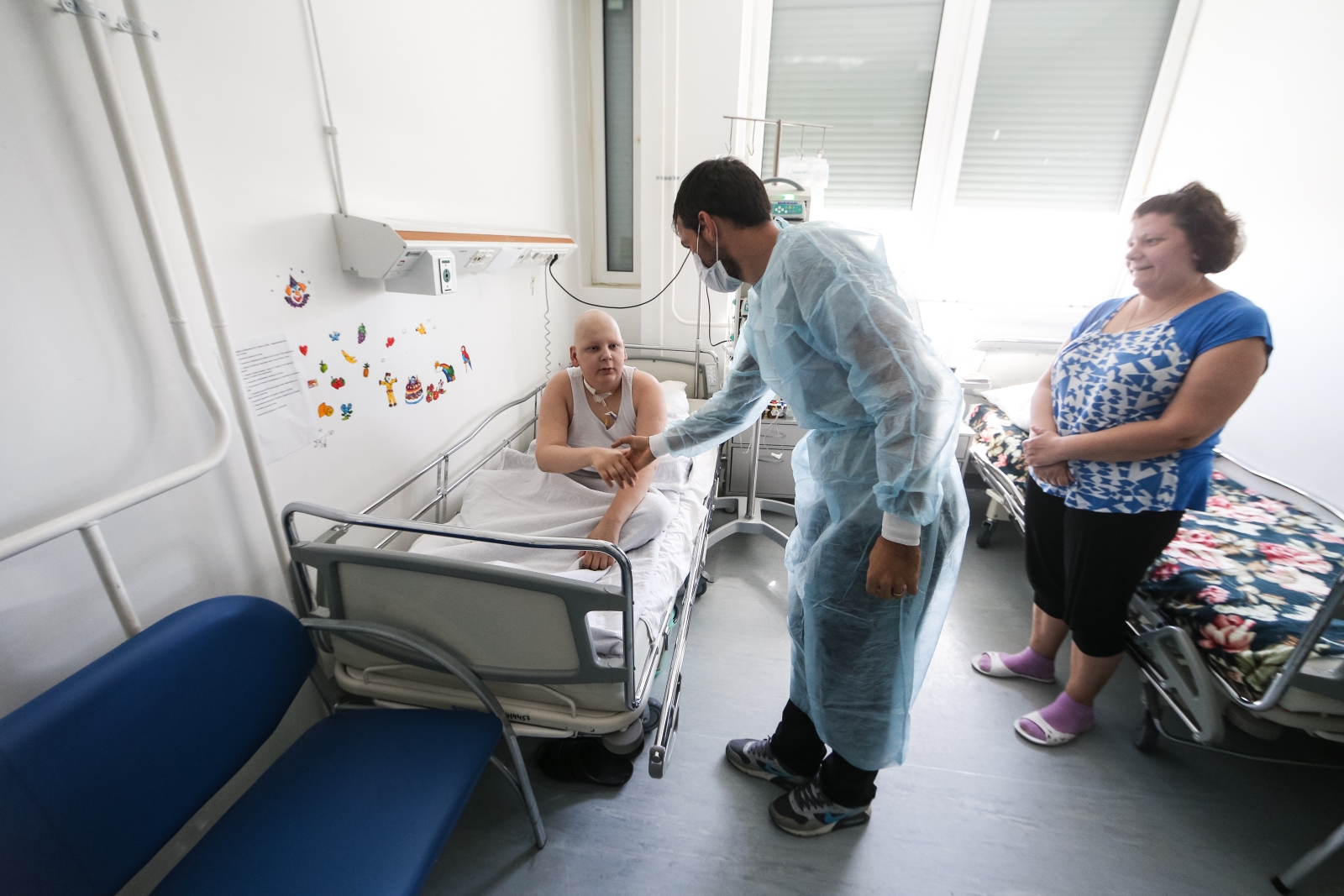 Данни в Институте детской гематологии и трансплантологии им. Р.М.Горбачёвой