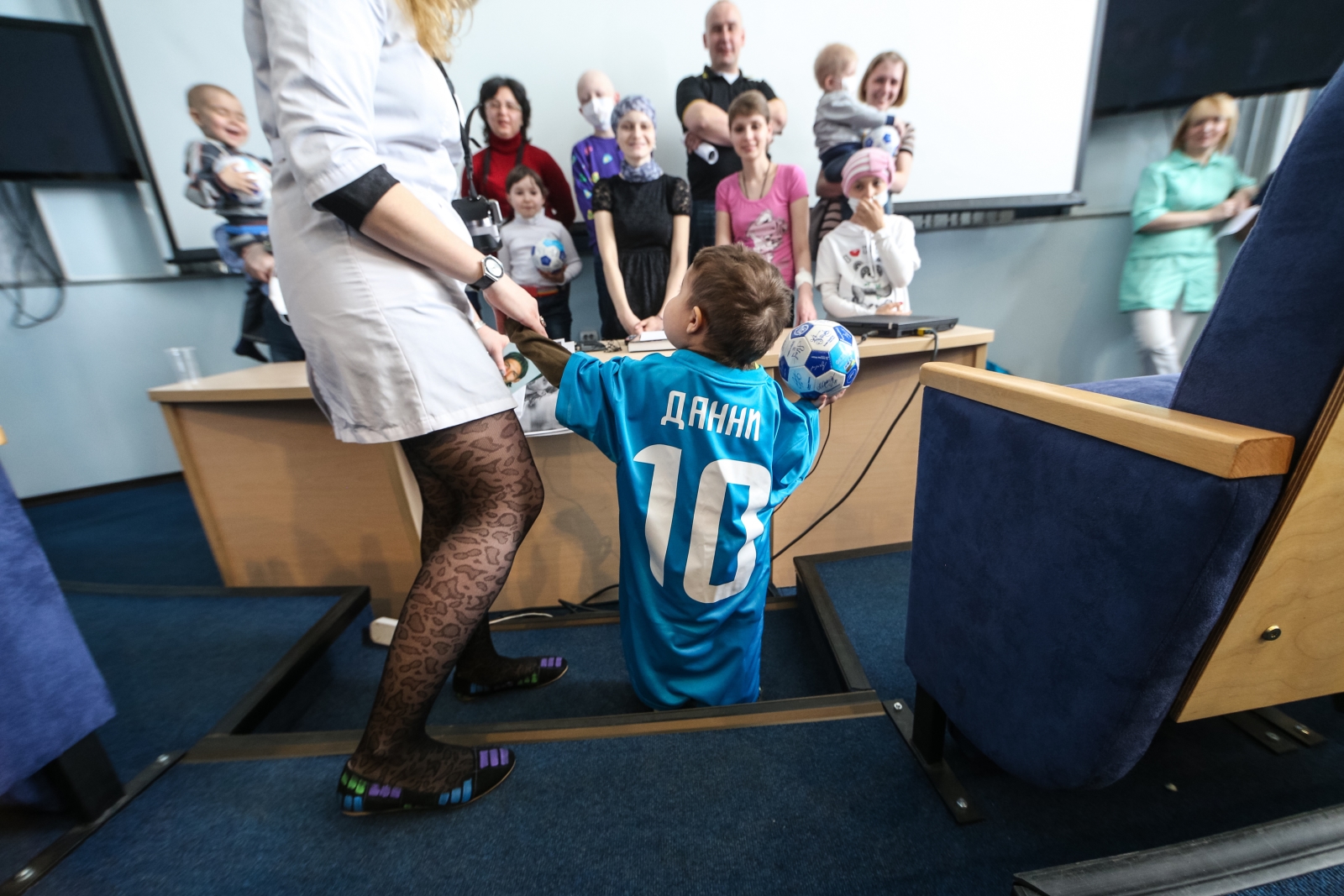 Данни в Институте детской гематологии и трансплантологии им. Р.М.Горбачёвой