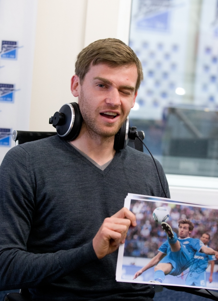 Николас Ломбертс  на радио «Зенит»