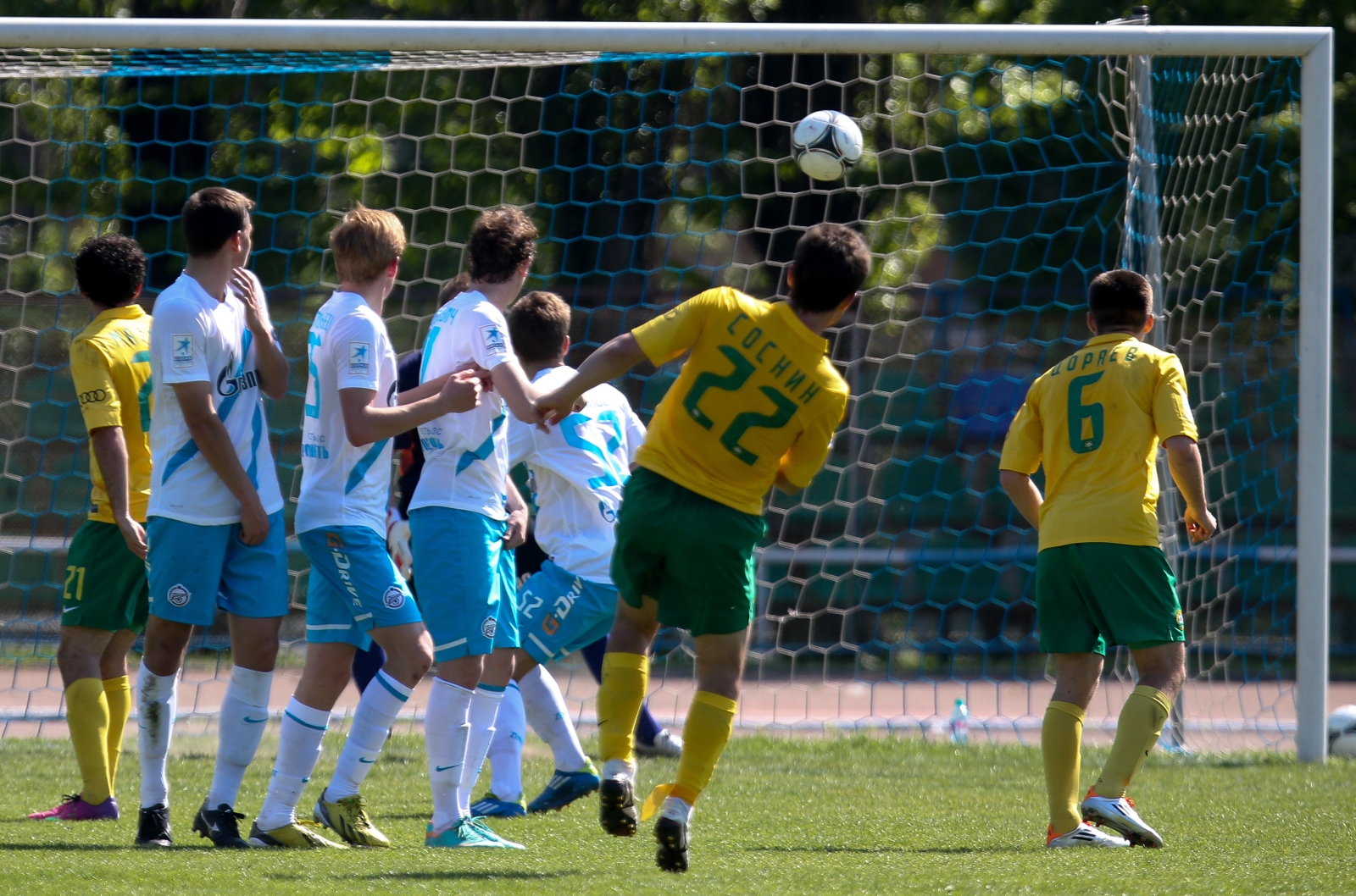 Первенство России среди молодежных команд. «Кубань» — «Зенит»