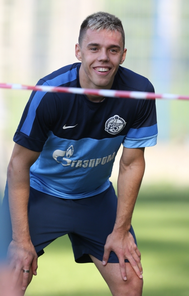 Первая тренировка в сезоне 2013/2014 основного состава ФК