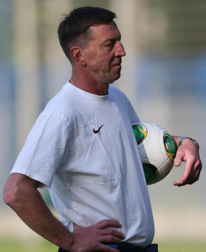 Первая тренировка в сезоне 2013/2014 основного состава ФК