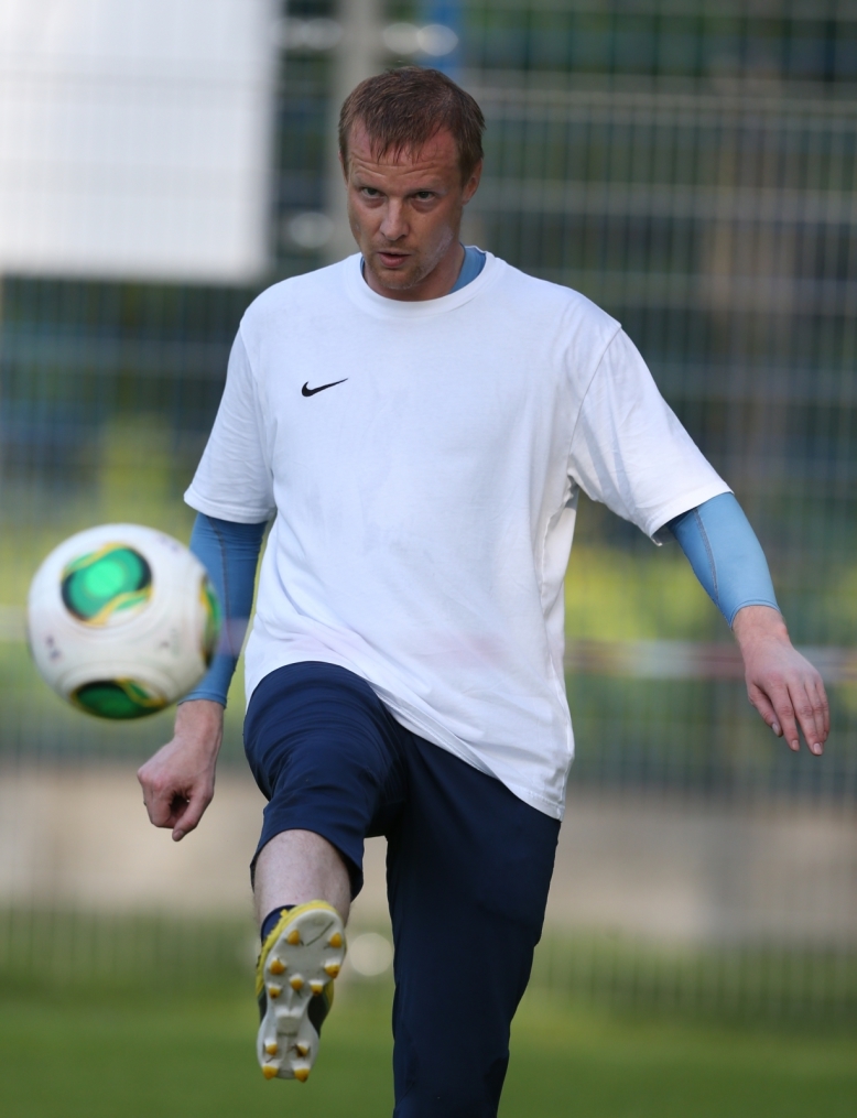 Первая тренировка в сезоне 2013/2014 основного состава ФК