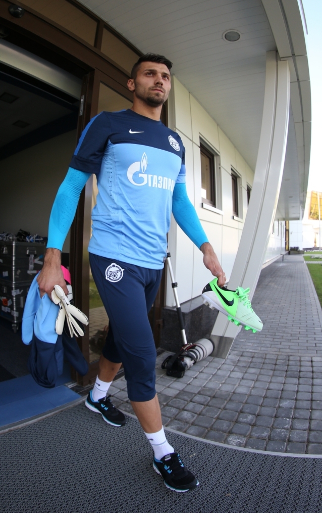 Первая тренировка в сезоне 2013/2014 основного состава ФК