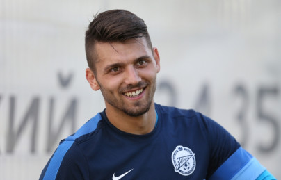 Первая тренировка в сезоне 2013/2014 основного состава ФК