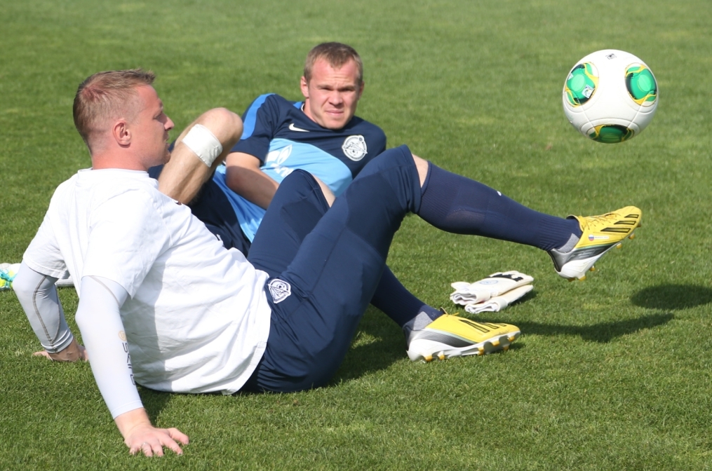 Сборы в Киеве: 2 июля, вечерняя тренировка