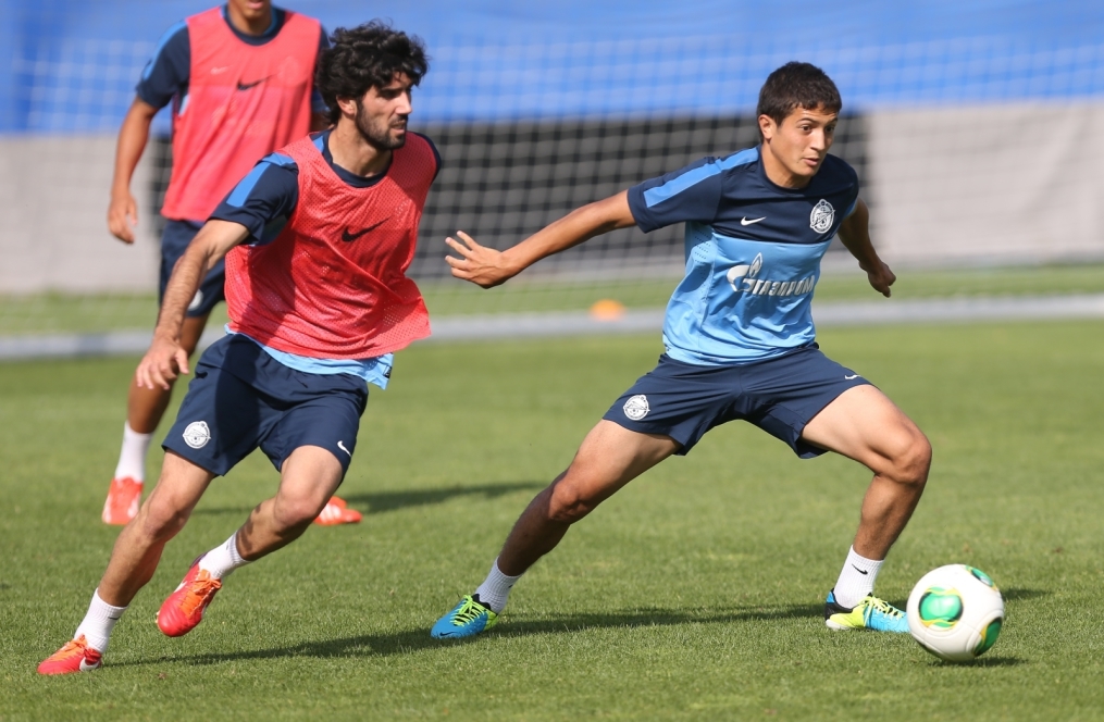 Сборы в Киеве: 2 июля, вечерняя тренировка